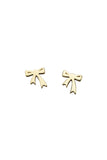 Karen Walker Mini Bow Studs - 9ct Gold