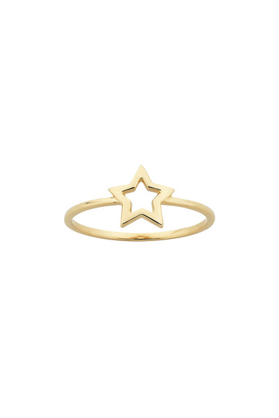 Karen Walker Mini Star Ring - 9ct Gold