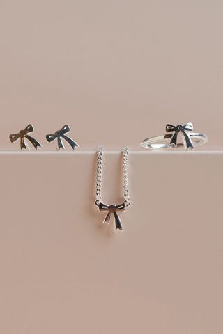 Karen Walker - Mini Bow Gift Set - Silver