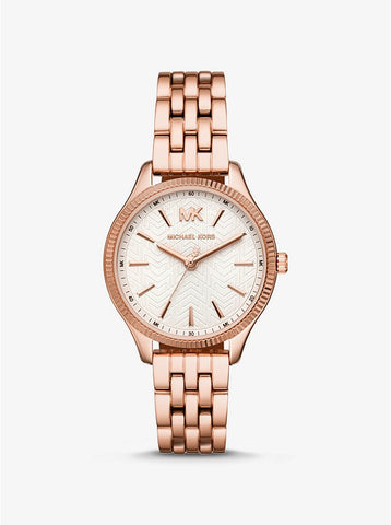 Michael Kors - Lexington Rose Gold Tone Watch