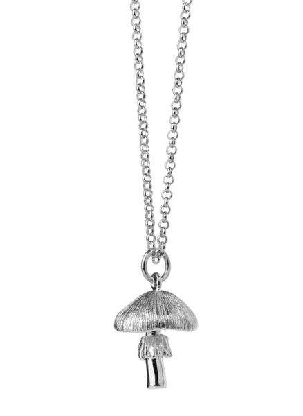 Karen Walker - Mushroom Necklace - Silver