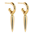 Najo - Chilli Drop Gold Plated Earring