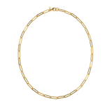 Meadowlark - Paperclip Heavy Necklace Gold Plated