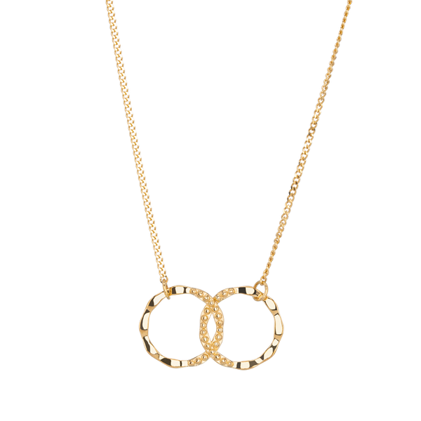 Boh Runga - Gold Plate Perfect Circle Harmony Pendant