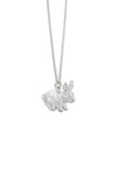 Karen Walker - Rabbit Necklace Silver