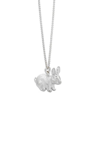 Karen Walker - Rabbit Necklace Silver