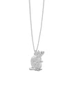 Karen Walker - Rat Necklace Silver