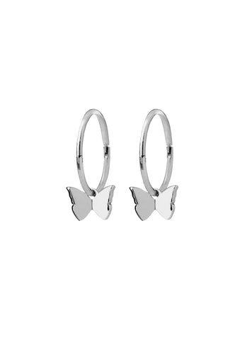 Karen Walker Butterfly Sleepers- Silver