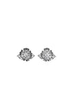 Karen Walker Botanical Flower Studs - Silver