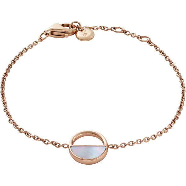 Skagen Jewellery Rose Gold Plated Elin Mother of Pearl Bracelet - SKJ0999791