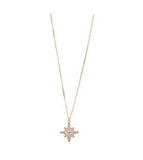 Boh Runga - Gold Plated Starburst Pendant