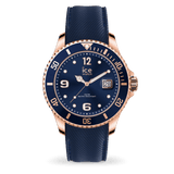 Ice-Watch - Steel Large - Blue Rose Gold