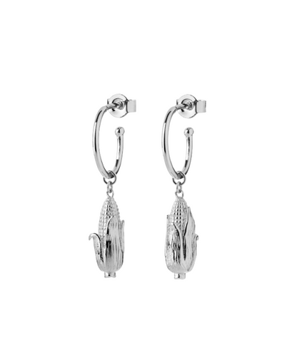 Karen Walker - Sweet Corn Earrings Silver