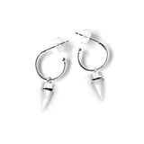 Nick Von K - Mother Of Pearl Shell Tiny Point Earrings