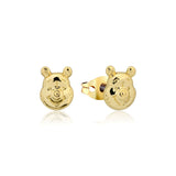 Disney Gold Plated Winnie The Pooh Studs