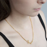 Najo - York Necklace Yellow Gold